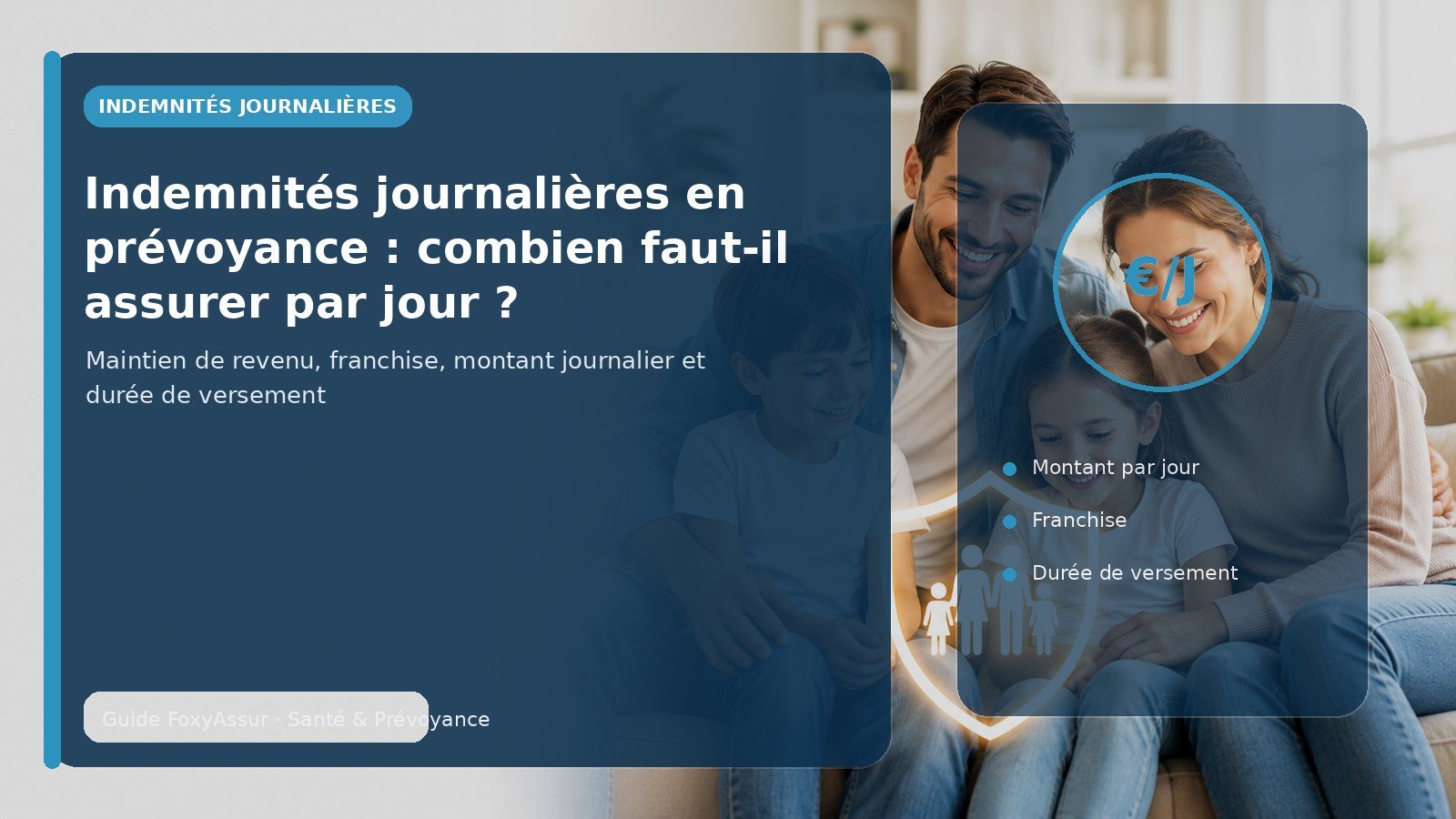 Indemnités journalières en prévoyance : combien faut-il assurer par jour ?