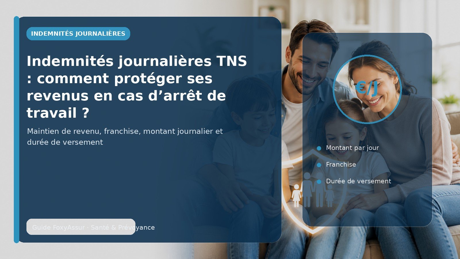 Indemnités journalières TNS : comment protéger ses revenus en cas d’arrêt de travail ?